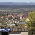 Flugplatz Bad Neustadt - Grasberg am 16.4.2022, Blick vom Turm, Bild vor lauter Langeweile