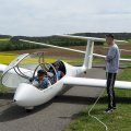 Flugplatz Bad Neustadt - Grasberg Windenbetrieb am 28.4.2024