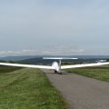 Flugplatz Bad Neustadt - Grasberg Windenbetrieb am 28.4.2024
