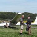 Flugplatz Bad Neustadt - Grasberg Windenbetrieb am 28.4.2024