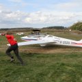 Flugplatz Bad Neustadt, Kunstflug am 13.04.2025, F-Schlepp MDM-1 Fox