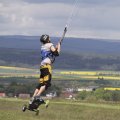 Kitelandboarden auf dem Grasberg am 15.5.2021