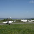 Flugplatz Bad Neustadt - Grasberg, langes Warten auf schwache Blauthermik