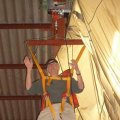 Gerd probiert unseren neuen Lift