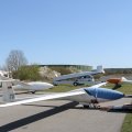 Flugplatz Bad Neustadt, JNP 4.4.2025, Freitags machen wir traditionell die Privatflugzeuge