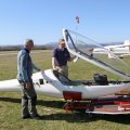 Flugplatz Bad Neustadt, JNP 4.4.2025, DG 300, kann von allen geflogen werden