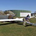 Flugplatz Bad Neustadt, JNP 4.4.2025, harmlose Riefen bei der D-5507