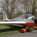 Flugplatz Bad Neustadt, JNP am 05.04.2025, die SF 35 während der Prüfung