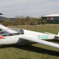 Flugplatz Bad Neustadt, JNP am 05.04.2025, unsere ASK 13 nach der Prüfung