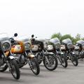 Motorradreihe mit BMW Oldtimern