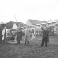 1933: Rohbau eines Schulgleiters