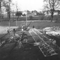 vermutlich 1935: Rohbau (Brendanlage)